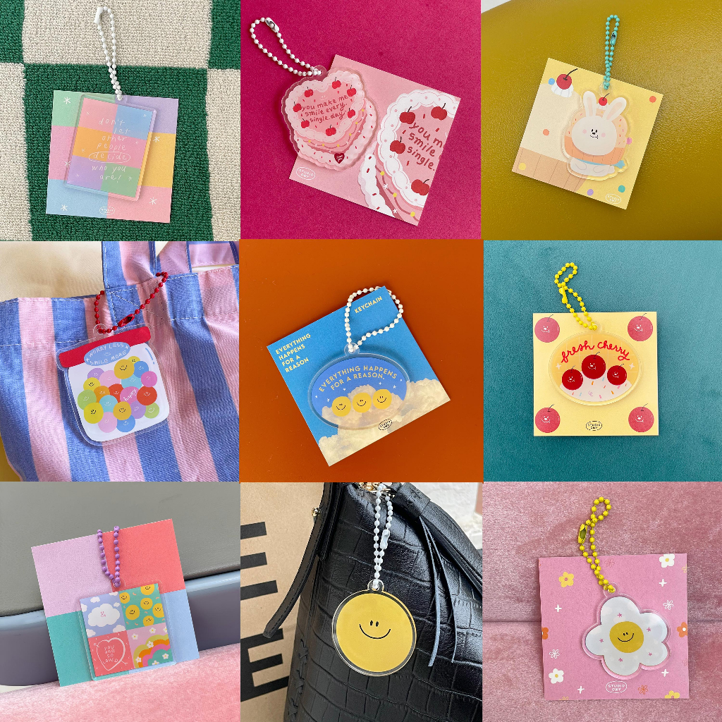 SALE! : Keychain พวงกุญแจอะคริลิก