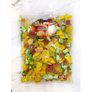 ผลไม้อบแห้งรวมหั่นชิ้นเล็ก 300g. (Mixed Fruit)