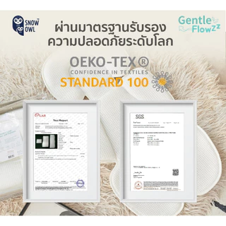 Snow owl เบาะรองรถเข็น ระบายอากาศได้ดีเยี่ยม Breathable Liner Stroller Gentle FlowZz