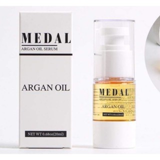 ไซส์ใหม่ 20ml. ขนาดพกพา 🥑 Medal Argan oil Serum เซรั่มบำรุงผม