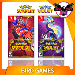 *พร้อมส่ง* Nintendo Switch : Pokemon Scarlet &amp; Violet Double Pack [แผ่นแท้] [มือ1] [Pokemon Scarlet and Pokemon Violet]