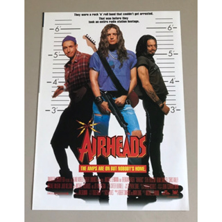 Handbill (แฮนด์บิลล์) หนัง “Airheads”  ใบปิดไทย จากค่ายหนัง/โรงหนัง ราคา 199 บาท