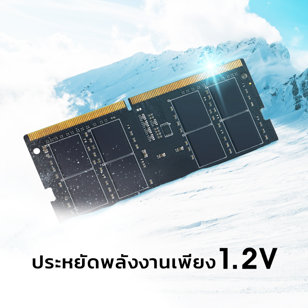 Silicon Power DDR4 RAM Notebook SODIMM แรมสำหรับโน๊ตบุ๊ค  8GB/16GB 2133/2400/2666/3200Mhz - รับประกันตลอดอายุการใช้งาน
