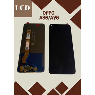 หน้าจอ OPPO A76/A36 (TFT) มีชุดไขควงแถม+ฟิม+กาวติดจอ อะไหล่มือถือ คุณภาพดี PU MOBILE