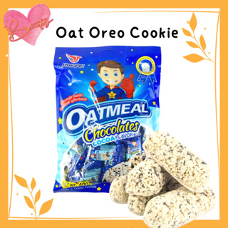 Oat Oreo Cookie ขนม ข้าวโอ๊ต ข้าวโอ๊ตอัดแท่ง รสนมผสมคุกกี้โอริโอ