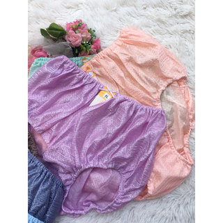 ‼️ กางเกงชั้นใน ผ้าไนล่อน / ผ้ามัน. / ผ้าลื่น ขนาด F/L/XL/LL/LLL. ยี่ห้อ Nice queen
