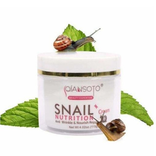 Qiansoto snail exteract nutrition anti wrinkle repair cream 115g ครีมบำรุงผิวหน้าสูตรสารสกัดเมือกหอยทากเข้มช่วยลดริ้วรอย