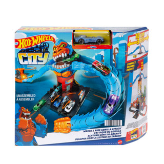 Hot Wheels City ชุดรางรุ่นปีศาจร้ายบุกเมือง รุ่น HDR29 คละแบบ