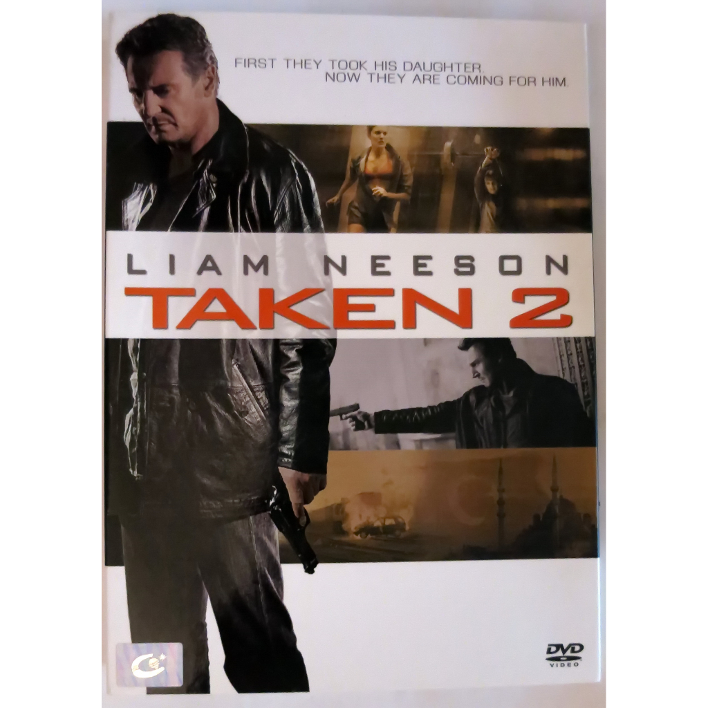DVDภาพยนตร์ต่างประเทศเรื่องดังใอดีตTAKEN2