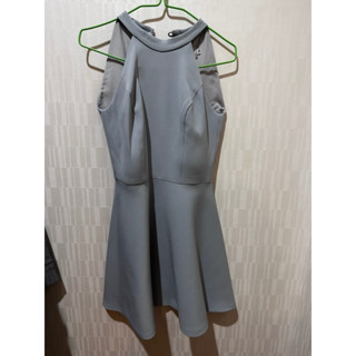 used like new babyblue dress ทรงสวยมาก sz xs