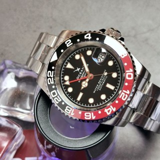 นาฬิกา OceanX SMS-GMT561 (ขอบเบเซล Coke GMT เซรามิค)