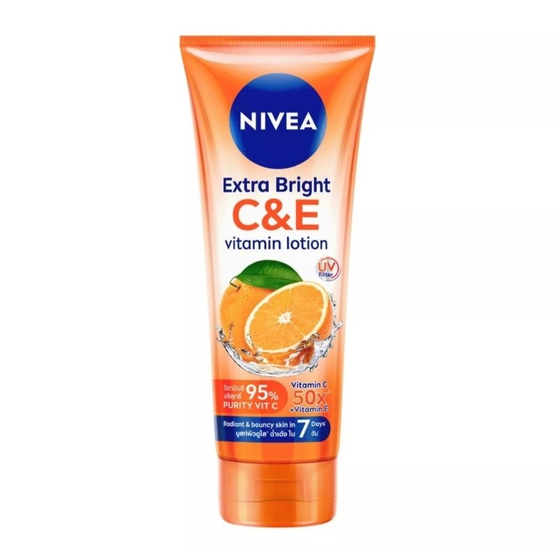 นีเวีย เอ็กซ์ตร้า ไวท์ ซี แอนด์ อี วิตามิน โลชั่น 320มล NIVEA Extra White C and E Vitamin Lotion 320 ml.