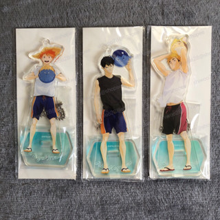 10-13cm★ Haikyu Acrylic Stand / Keychain Bunbogu Cafe  Atsumu ไฮคิว แสตน / พวงกุญแจ อัตสึมุ