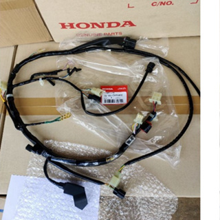 32100-KWW-600สายไฟแท้เวฟ110iรุ่นแรกปี2009-10รุ่นสตาร์ทเท้า 1ชุด อะไหล่แท้HONDA