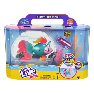 พร้อมส่ง ของแท้100% Little Live Pets Lil’ Dippers Fish and Tank Fantasea