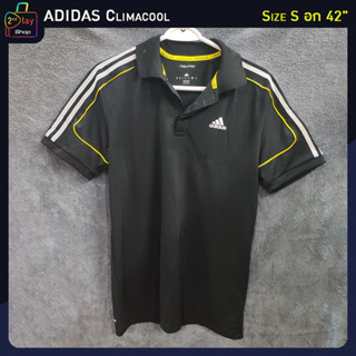 Adidas CLIMACOOL เสื้อกีฬา อดิดาส เสื้อผ้ามือสอง