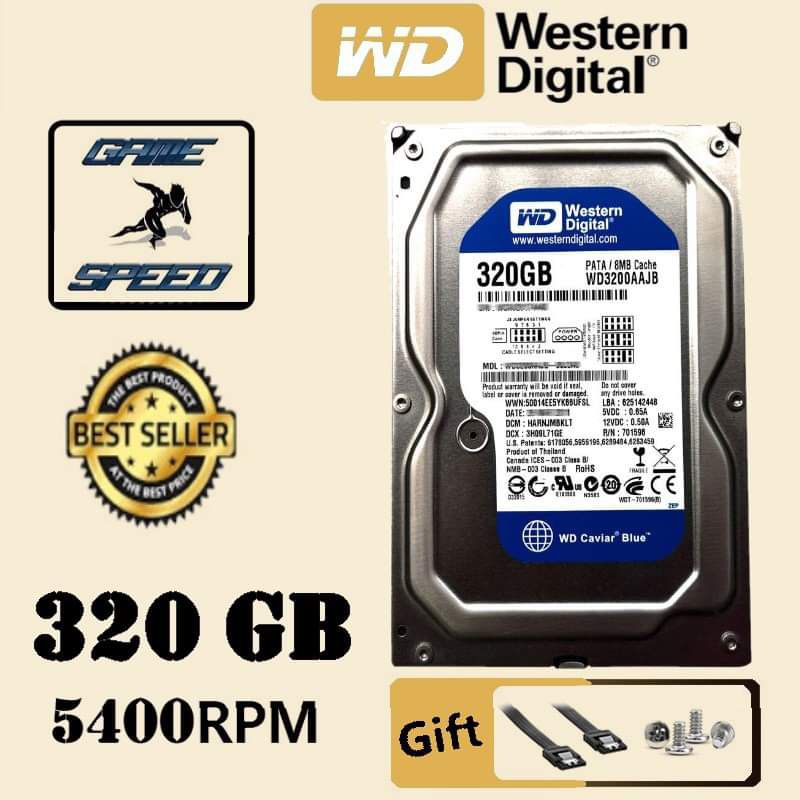 Hdd pc sata iii ความจุ320gb ขนาด3.5