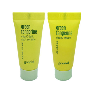 goodal green tangerine serum, cream mini 5ml (exp 23.09.2023)