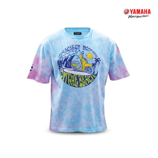 YAMAHA เสื้อยืดมัดย้อม Oversize Fazzio