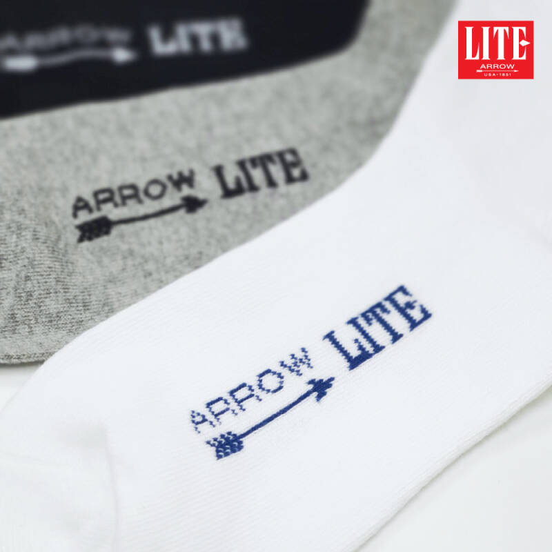 ARROW_LITE ถุงเท้า ARROW LITE แบบหุ้มข้อ PACK 1 คู่ สีขาว ราคา ถูกที่สุด ดีลบีเคเค แกลเลอรีภาพที่ 2