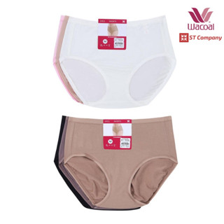 Wacoal Panty ทรงเต็มตัว ขอบเรียบ (6 ชิ้น ผสมสี) WU4M30 กางเกงใน วาโก้ กางเกงในวาโก้ เต็มตัว กางเกงในผู้หญิง