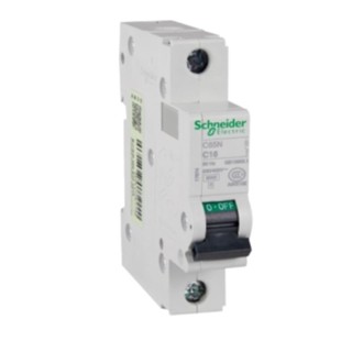 เบรคเกอร์ ชไนเดอร์ 1P/16A  Schneider Electric China IC65N 1P C16A  Vacuum Mini Circuit Breaker MCB Acti9 Type C