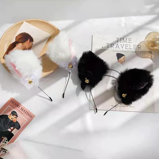 HBC02 🐾 ที่คาดผมหูแมว🐈น่ารักมาก คอสเพลย์ ทรงสวยใส่สบาย ที่คาดผมเกาหลี มีโค้ดส่งฟรี คุณภาพดี พร้อมส่งจากไทย