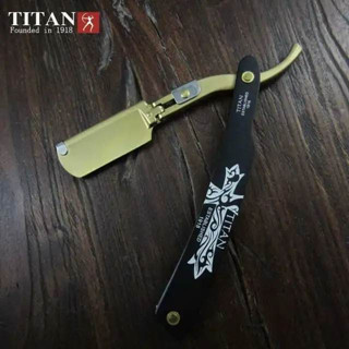 ด้ามมีด Titan ทอง เงิน ผู่โกนหนวด
