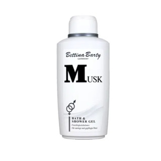 Bettina Barty Musk Bath Shower Gel 500 ml.ผลิตภัณฑ์ดูแลผิวกาย  สบู่ชำระผิวกาย เจลอาบน้ำ