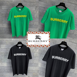 BURBERRY T-SHIRT 🖤💚 Hiend 1:1 | Cotton 💯 | เสื้อยืดแบรนด์เนม