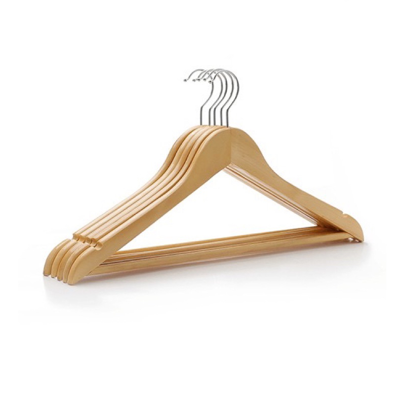 ไม้แขวนเสื้อไม้ SAKU