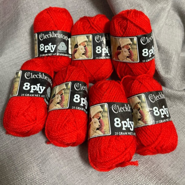 ไหมพรมญี่ปุ่น ไหม 8 ply 25 กรัม