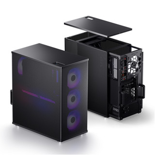 Jonsbo VR4 White,Black Mesh ATX Mid-Tower Case (ไม่รวมพัดลม)