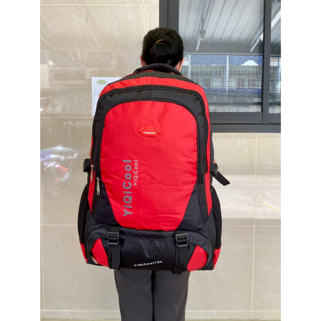 กระเป๋าเป้เดินทาง จุ 70 L. กระเป๋าเป้ใบใหญ๋ เป้เข้าค่าย