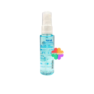 Narak น่ารัก แอลกอฮอล์สเปรย์ กลิ่น Floral (สีฟ้าใส) 50 มล. สเปรย์แอลกอฮอล์ Alcohol Spray