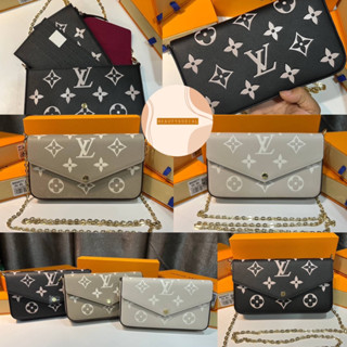 🟥หนังแท้🟥 MS เกรด 1:1 LV 8” กระเป๋ากระเป๋าแบรนด์เนม กระเป๋าปั้มแบรนด์👛