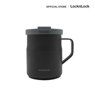 LocknLock แก้วน้ำเก็บอุณหภูมิความร้อน-เย็น Metro Mug Tumbler 370ml รุ่น LHC4262 สีเทา