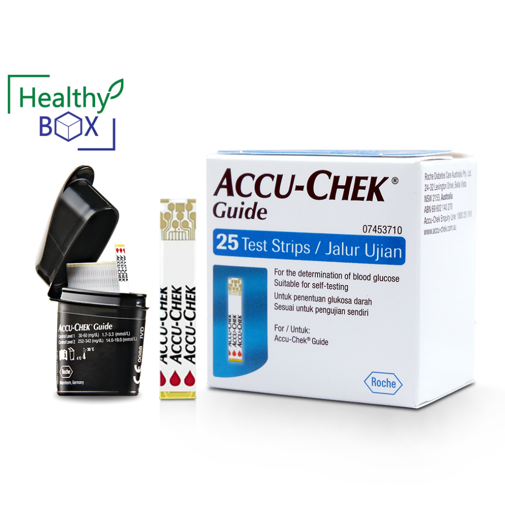ACCU-CHEK Guide Strips 25 ชิ้น แอคคิว เช็ค