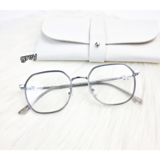 แว่นตา แว่นกรองแสง แว่นสายตา เลนส์ตัดใหม่คุณภาพ เลนส์แท้100% (รุ่น 2837)