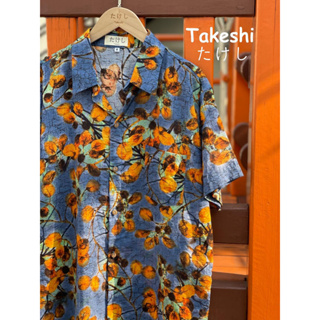 เสื้อเชิ้ตแขนสั้นฮาวาย Takeshi