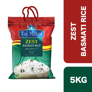 Taj Mahal Zest Basmati Rice 5kg ++  ทัชมาฮาลเซสท์ ข้าวบาสมาติ 5กก.