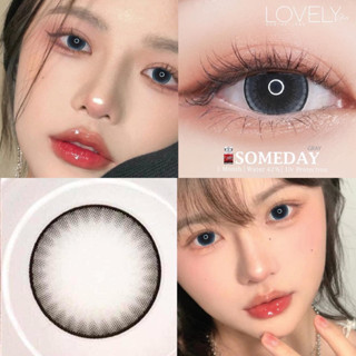 💋 มีค่าสายตา 💋 Lovelylens Nara/LilaGray Brown บิ๊กอาย สุดปัง…