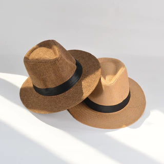 🌿HatForU🌿 หมวกทรงปานามา ทรงUnisex พร้อมส่งจากไทย ใส่กล่องทุกใบ