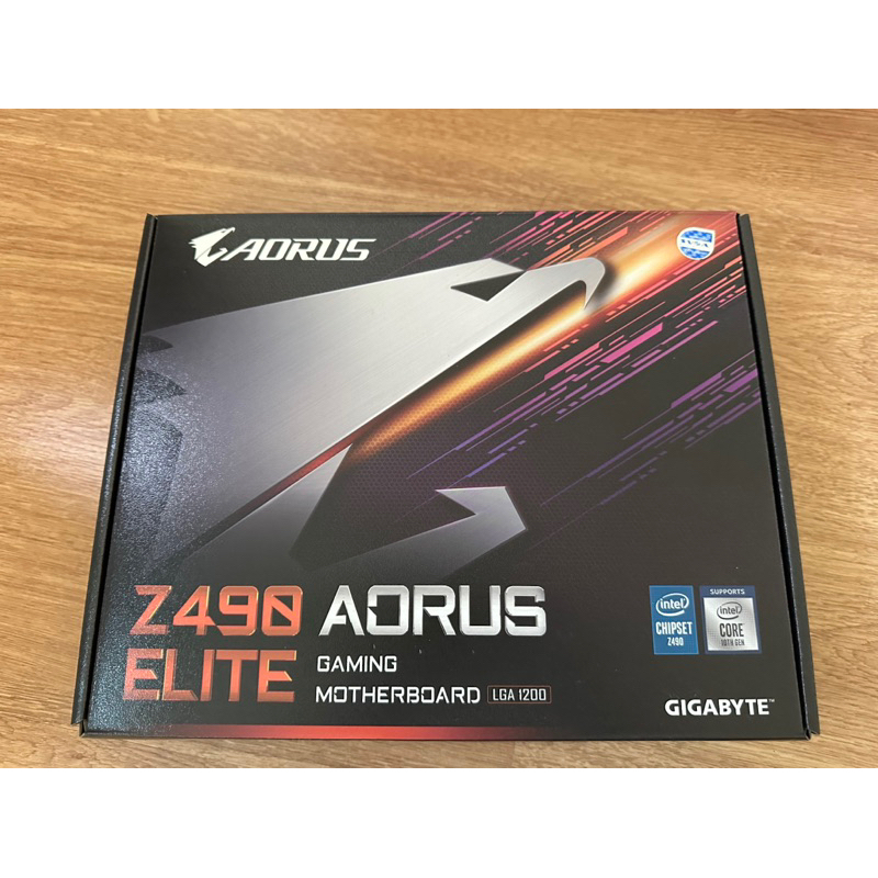 MAINBOARD (เมนบอร์ด) 1200 GIGABYTE Z490 AORUS ELITE มือ2