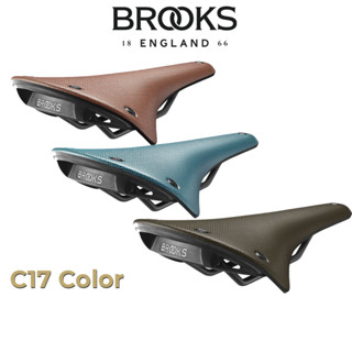 เบาะจักรยาน Brooks CAMBIUM C17 ALL WEATHER กันน้ำ นุ่มพร้อมใช้งาน ขายดีที่สุด