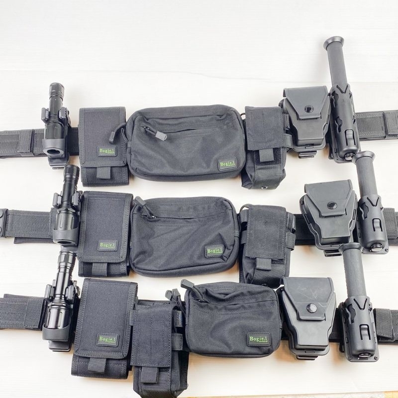 เข็มขัดยุทธวิธีพร้อมเครื่องประกอบ 7 ชนิด สินค้าแบรนด์ Bogie.1 แท้