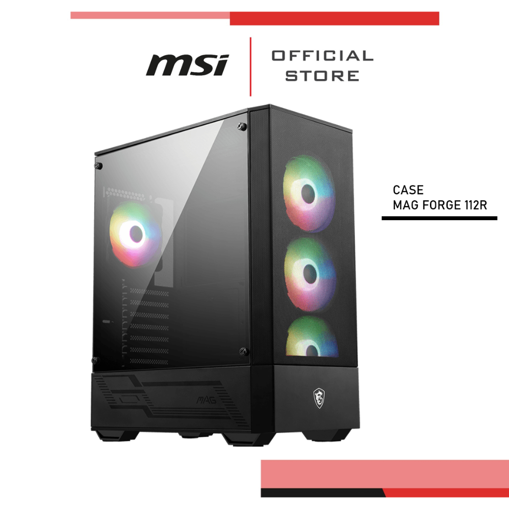 [Pre-Order] MSI MAG FORGE 112R (Case) เคสคอมพิวเตอร์ MSIMAG FORGE112R