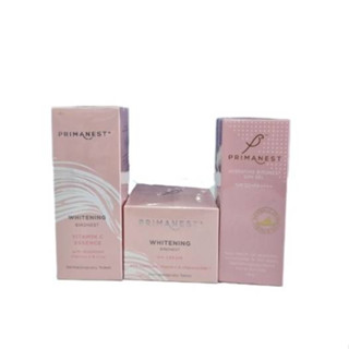 Primanest HYDARATING BIRDNEST SUN GET/WHITENING UV CREAM /WHITENING VITAMIN C ESSENCE