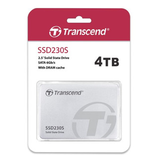 Transcend SSD230S 4TB SATA III รับประกัน 5 ปี หรือ **รับประกันไม่เกิน2,240 TBW  TS4TSSD230S