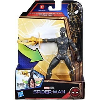 Spider-Man Marvel 6-Inch Deluxe Web Grappler Movie-Inspired Action Figure Grapler Toy with Attack Feature สไปเดอร์แมน